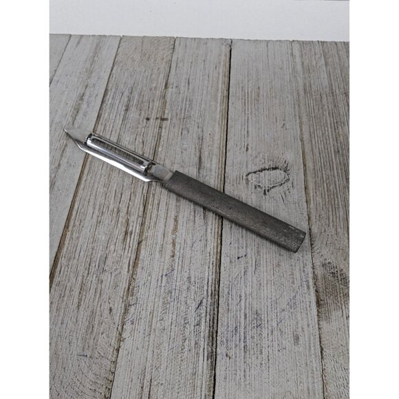 Rada Vegetable Peeler Peeling 7 1/4" Stainless Steel 3 3/4" Blade Advertising - Picture 4 of 6